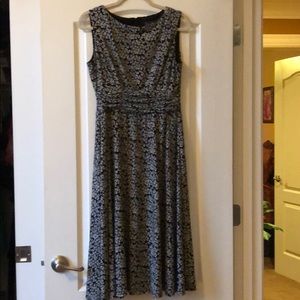 Jessica Howard black and white printed dress
